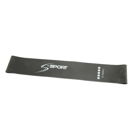 S-SPORT Mini resistance band, black, extra heavy