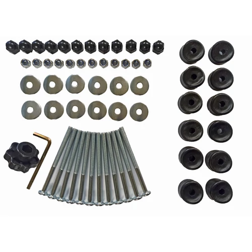 Fixing screw set for trampoline pole S-SPORT