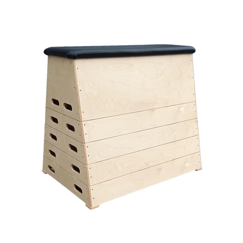 Gymnastic vaulting box - 5 parts  S-SPORT