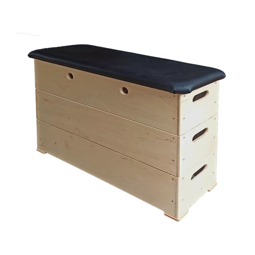 Gymnastic vaulting box - 3 parts S-SPORT