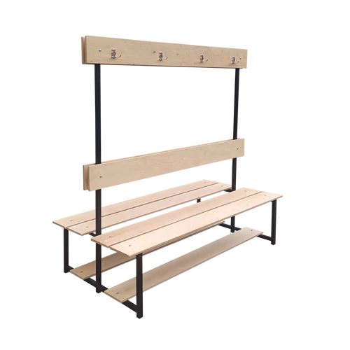 Locker Room Bench, double-side 2 m-es S-SPORT