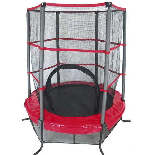 S-SPORT RED Trampoline 137 cm + safety net