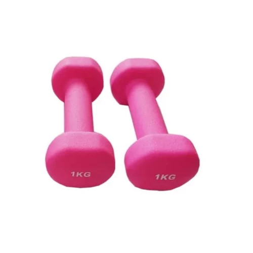 Hand dumbbell 2×1 kg, neoprene SPARTAN-S-Sport