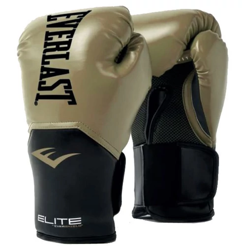 Everlast Bokszkesztyű 14 unciás, Arany - Elite Training Gloves