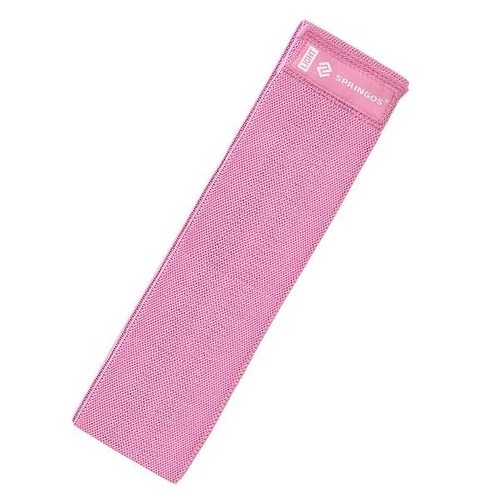 Springos elasztikus fitnesz szalag, pink - SportSarok