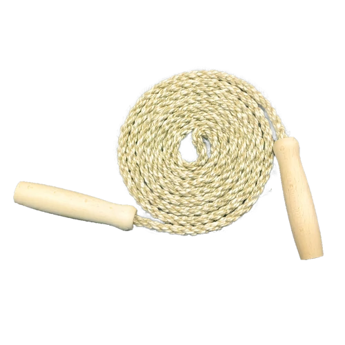 Braided hemp jump rope 2.5 m - S-SPORT 