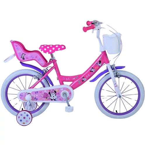 Volare Disney Minnie Mouse Kids' Bike, 16 inches - S-Sport