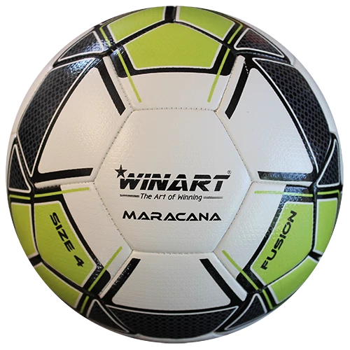 Football ball, size 4, WINART MARACANA GREEN - S-Sport.store