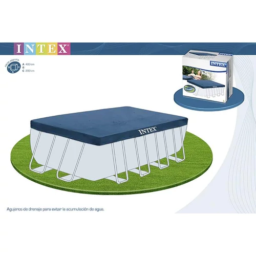 Rectangular pool cover INTEX 28037 - S-Sport.store