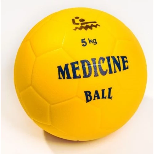 PVC medicine ball, floating in water 5 kg PLASTO