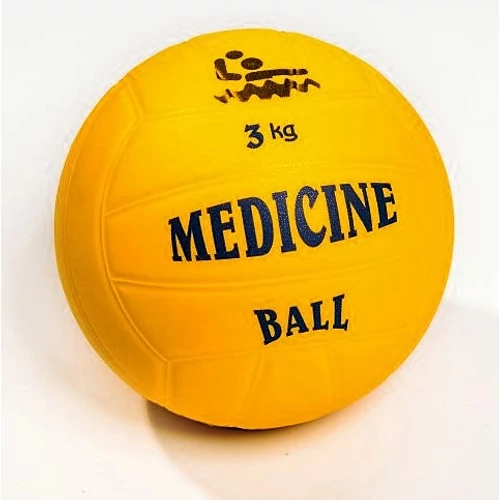 PVC medicine ball, floating in water 3 kg PLASTO