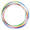 Gymnastics hoop / hula hoop, plastic, 85 cm S-SPORT ECONOMY