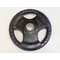 S-SPORT 5 kg Black Rubber-coated Weight Plate, 31 mm