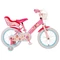 Volare Disney Princesses Kids Bike, 16-inch, with two braking systems